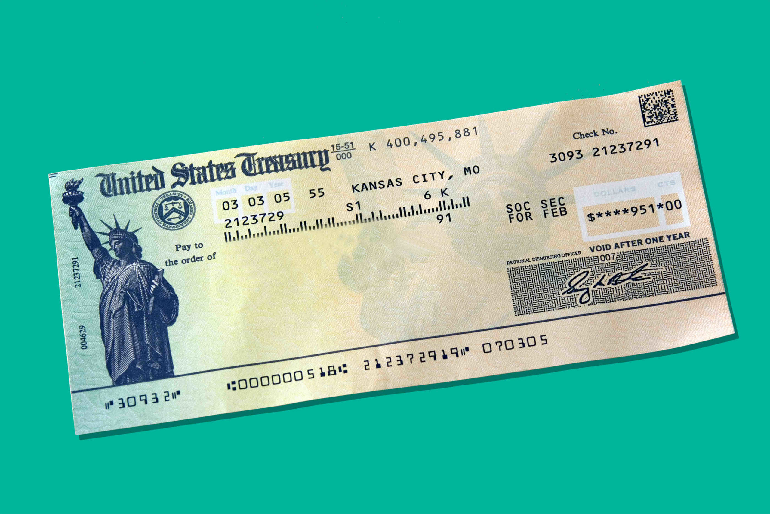 What is the average Social Security check? Encinitas Daily News